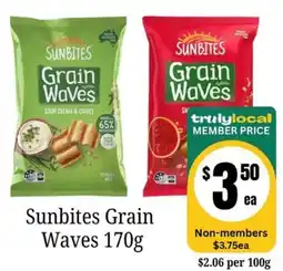 Farmer Jack's Sunbites Grain Waves offer
