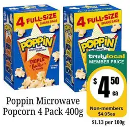 Farmer Jack's Poppin Microwave Popcorn offer