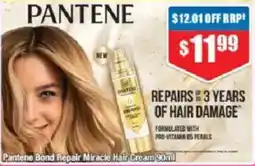 Chemist Warehouse Pantene Bond Repair Miracle Hair Cream offer