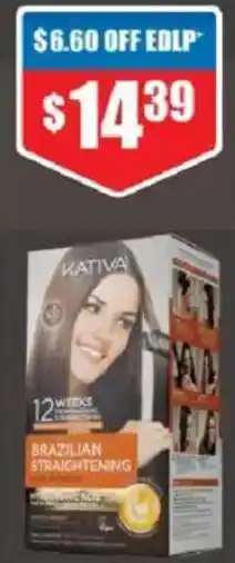 Chemist Warehouse Kativa Brazilian Straightening offer
