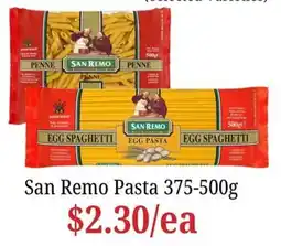 Farmer Jack's San Remo Pasta offer