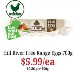 Farmer Jack's Hill River Free Range Eggs offer