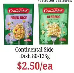 Farmer Jack's Continental Side Dish offer
