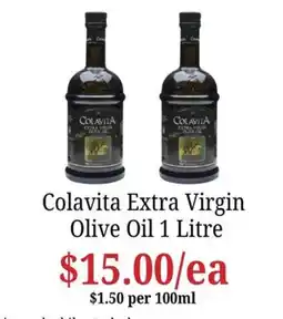 Farmer Jack's Colavita Extra Virgin Olive Oil offer