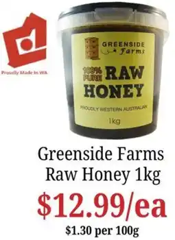 Farmer Jack's Greenside Farms Raw Honey offer