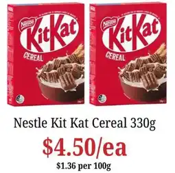 Farmer Jack's Nestle Kit Kat Cereal offer