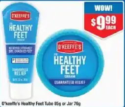 Chemist Warehouse O'keeffe's Healthy Feet Cream offer