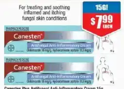 Chemist Warehouse Canesten Antifungal Anti-Inflammatory Cream offer