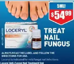 Chemist Warehouse Loceryl Anti-Fungal Nail Treatment offer