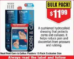 Chemist Warehouse Neat Feat Corn & Callus Plasters offer