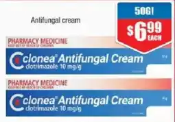 Chemist Warehouse Clonea Antifungal Cream offer