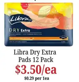 Farmer Jack's Libra Dry Extra Pads offer