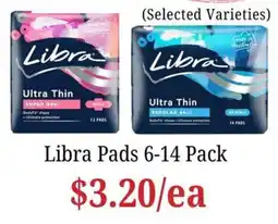 Farmer Jack's Libra Pads offer