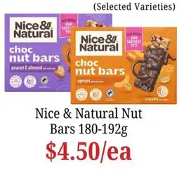 Farmer Jack's Nice & Natural Nut Bars offer