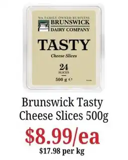 Farmer Jack's Brunswick Tasty Cheese Slices offer