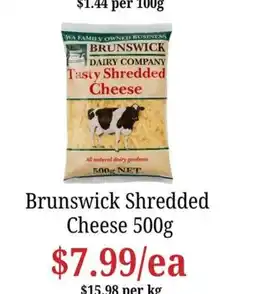 Farmer Jack's Brunswick Shredded Cheese offer