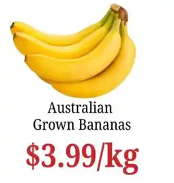 Farmer Jack's Australian Grown Bananas offer