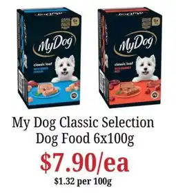 Farmer Jack's My Dog Classic Selection Dog Food offer
