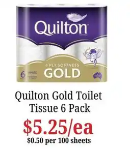 Farmer Jack's Quilton Gold Toilet Tissue offer