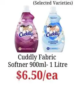 Farmer Jack's Cuddly Fabric Softner offer