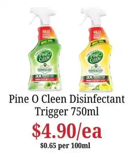 Farmer Jack's Pine O Cleen Disinfectant Trigger offer