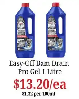 Farmer Jack's Easy-Off Bam Drain Pro Gel offer