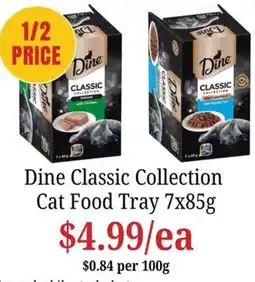 Farmer Jack's Dine Classic Collection Cat Food Tray offer