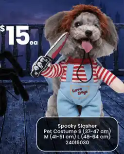 Toymate Spooky Slasher Pet Costume offer