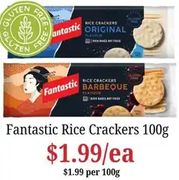 Farmer Jack's Fantastic Rice Crackers offer