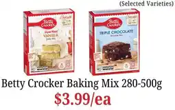 Farmer Jack's Betty Crocker Baking Mix offer