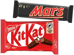 IGA Nestlé or Mars Medium Bars 35‑50g Selected Varieties offer