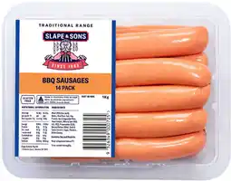 IGA Slape and Sons BBQ Sausages offer