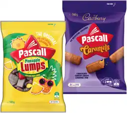 IGA Pascall Chocolate Share Bag 160‑185g or Cadbury Bitesize 120‑150g Selected Varieties offer