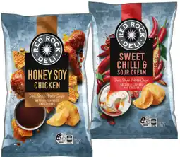 IGA Red Rock Deli Chips 150‑165g Selected Varieties offer