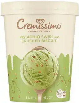 IGA Streets Cremissimo Ice Cream Selected Varieties offer