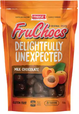 IGA Menz Fruchocs Chocolate offer