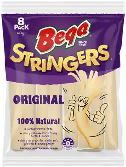 IGA Bega Cheese Stringers Selected Varieties offer
