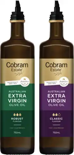 IGA Cobram Estate Extra Virgin Olive Oil Selected Varieties offer