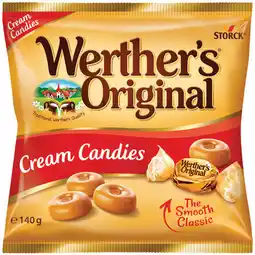 IGA Werther’s Original 125‑140g Selected Varieties offer