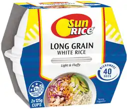 IGA SunRice Microwave Rice Cups Selected Varieties offer