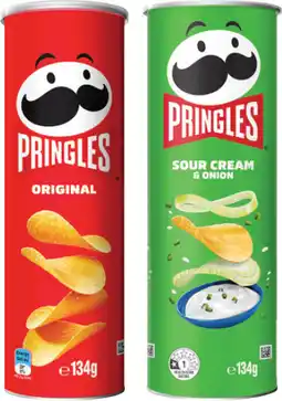 IGA Pringles Chips 118‑134g Selected Varieties offer