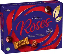 IGA Cadbury Chocolate Roses 225g or Favourites 264‑265g Selected Varieties offer