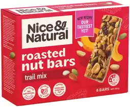 IGA Nice & Natural Nut Bars Selected Varieties offer