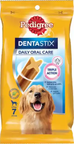 IGA Pedigree Dentastix Daily Oral Care Selected Varieties offer