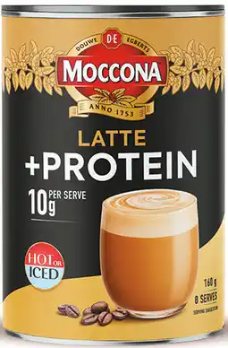 IGA Moccona Protein Latte Coffee 160‑168g Selected Varieties offer