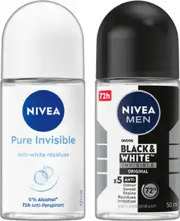 IGA Nivea Anti‑perspirant Roll On Selected Varieties offer