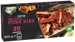 IGA Eat In BBQ Style Pork Ribs offer
