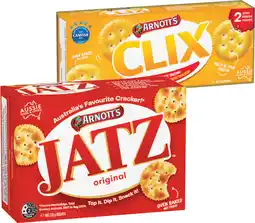 IGA Arnott’s Jatz 225g, Clix or Vita-Weat Wholegrains Crispbreads 250g Selected Varieties offer