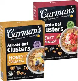 IGA Carman’s Aussie Oat Clusters Selected Varieties offer