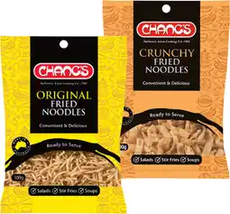 IGA Chang’s Original Fried or Crunchy Noodles 100g offer